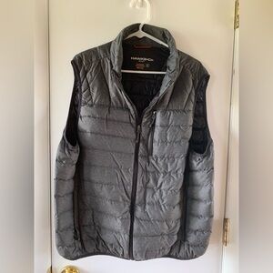Hawke & Co Men's Gray Puffer Vest